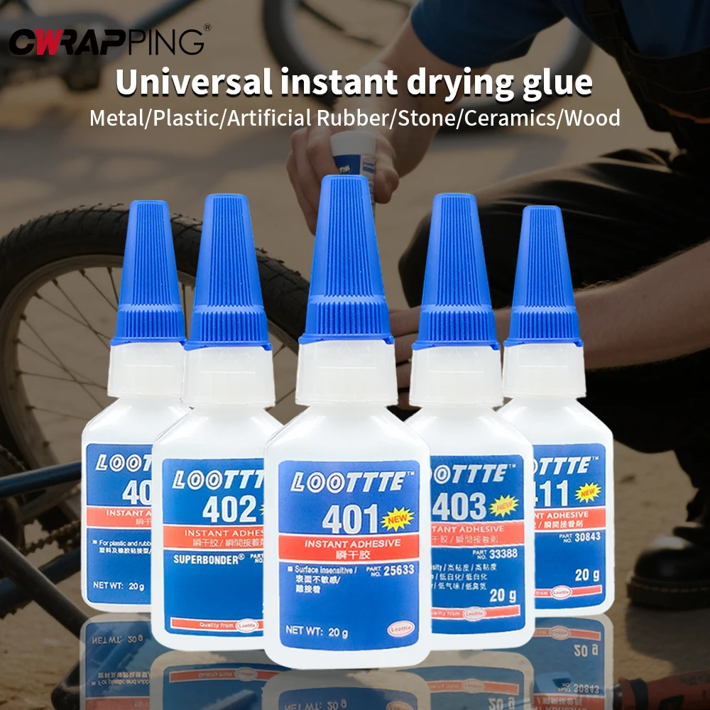 Woodworking Resin - Cola Instantânea Loottte de 20ml para
