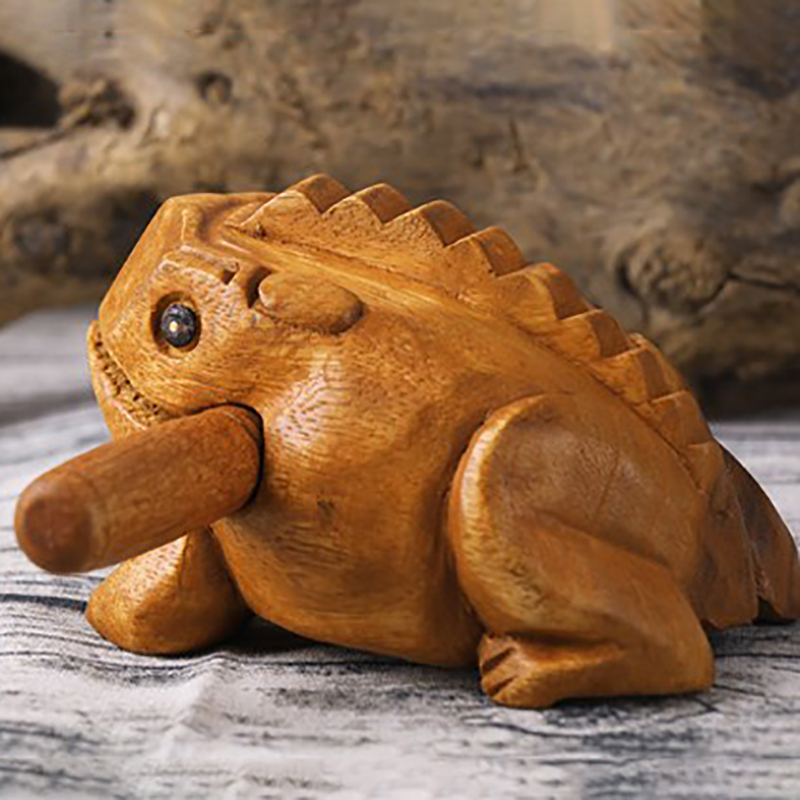 Woodworking Resin - Sapo de Madeira Tailandês Esculpido à