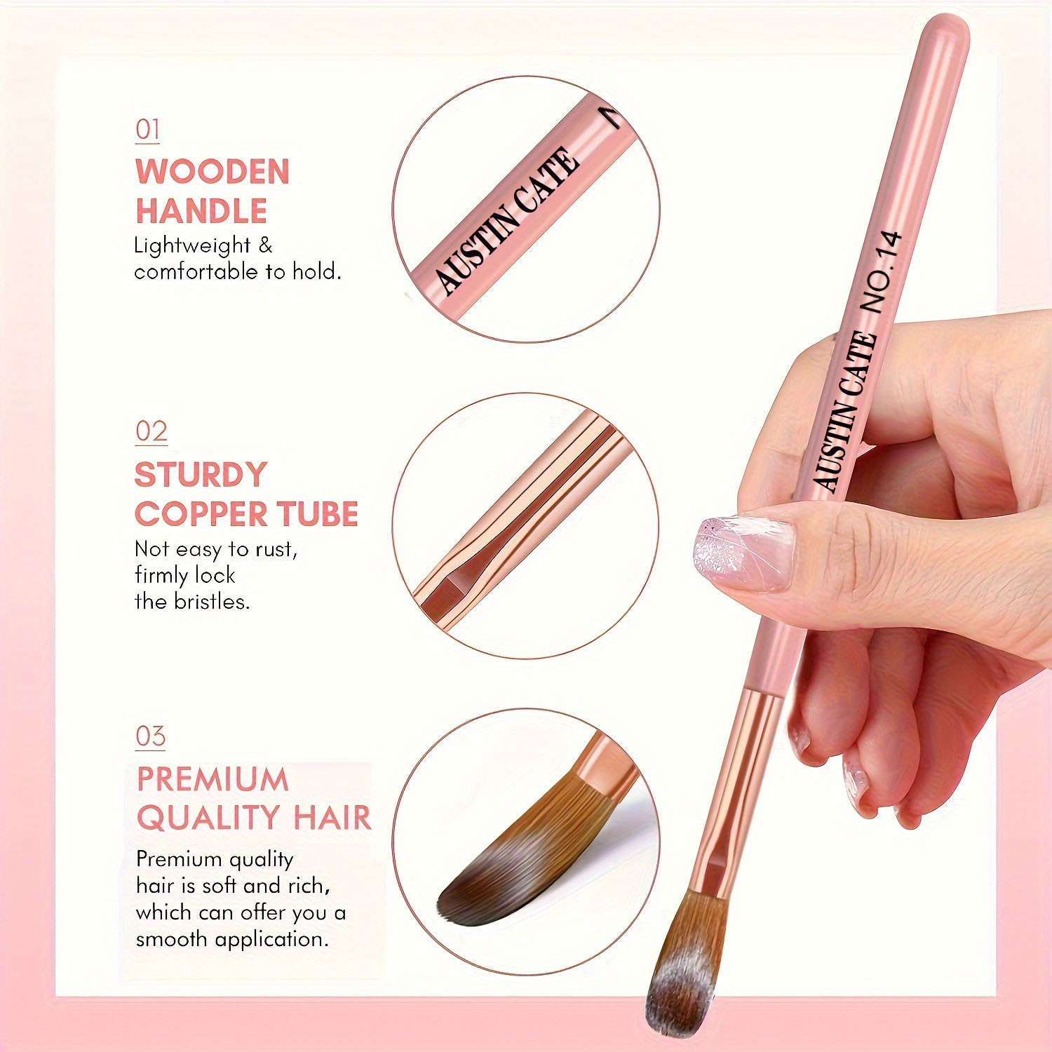 3 pçs kolinsky acrílico conjun - Wood Chisel Set avaliação e preço