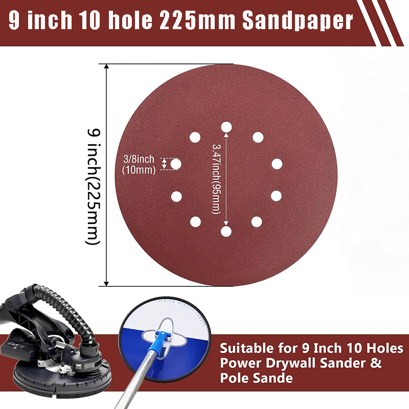 20 pçs 9 Polegada 225mm10 bura - Woodworking Wallpaper avaliação e preço